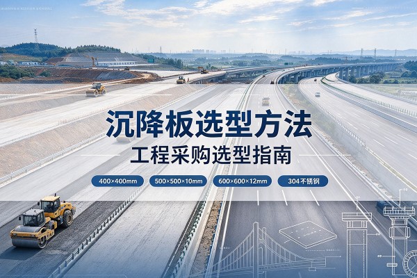 南澳沉降板选择方法