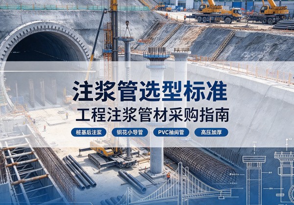 南澳注浆管选型标准